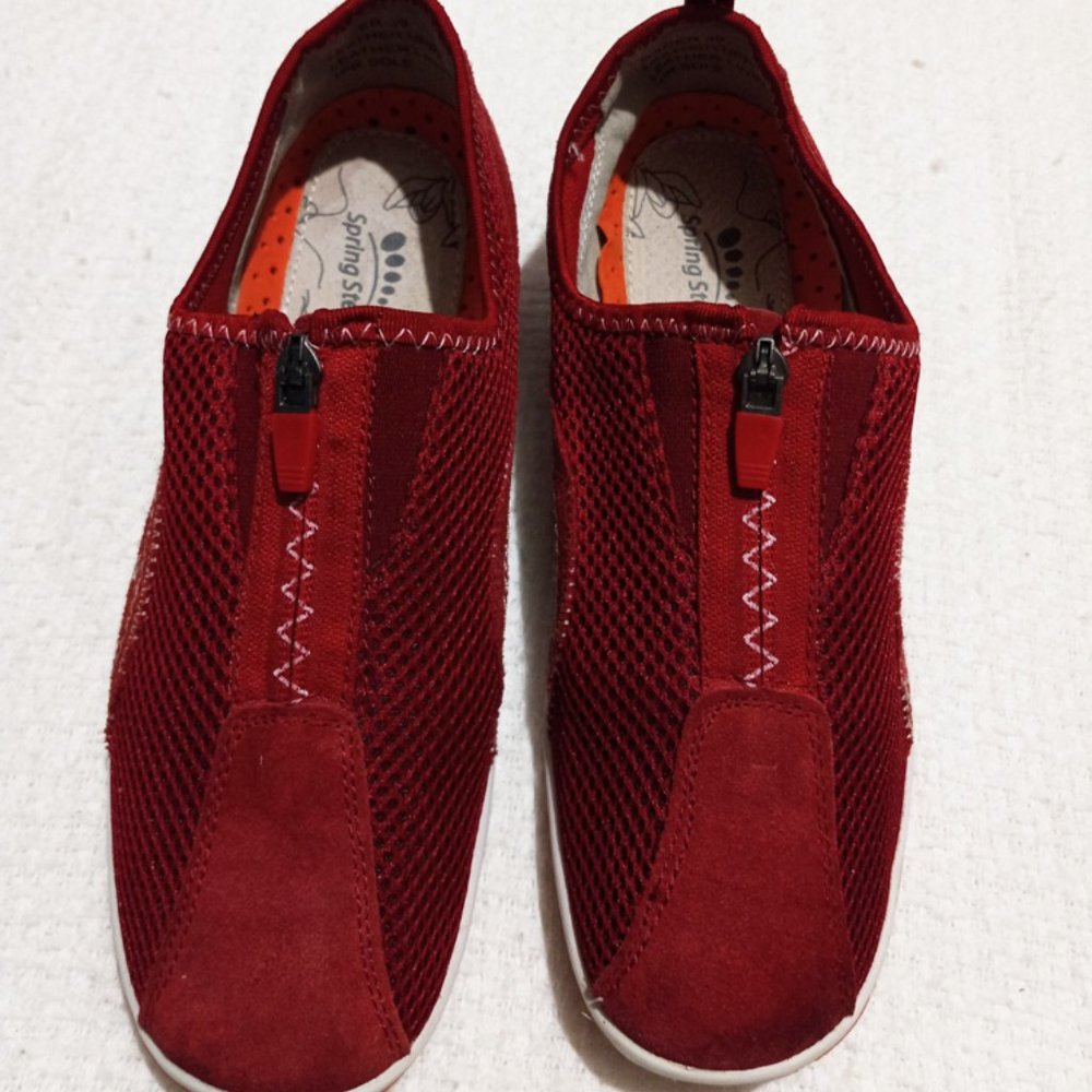 Red Spring Step Racer Shoes